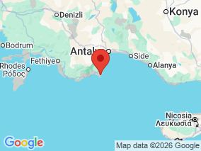 Map of Site Report: Olympos Mountains National Park, Turkey